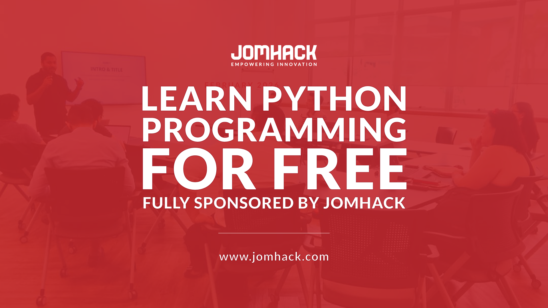 JomHack Python Bootcamp - June 2026