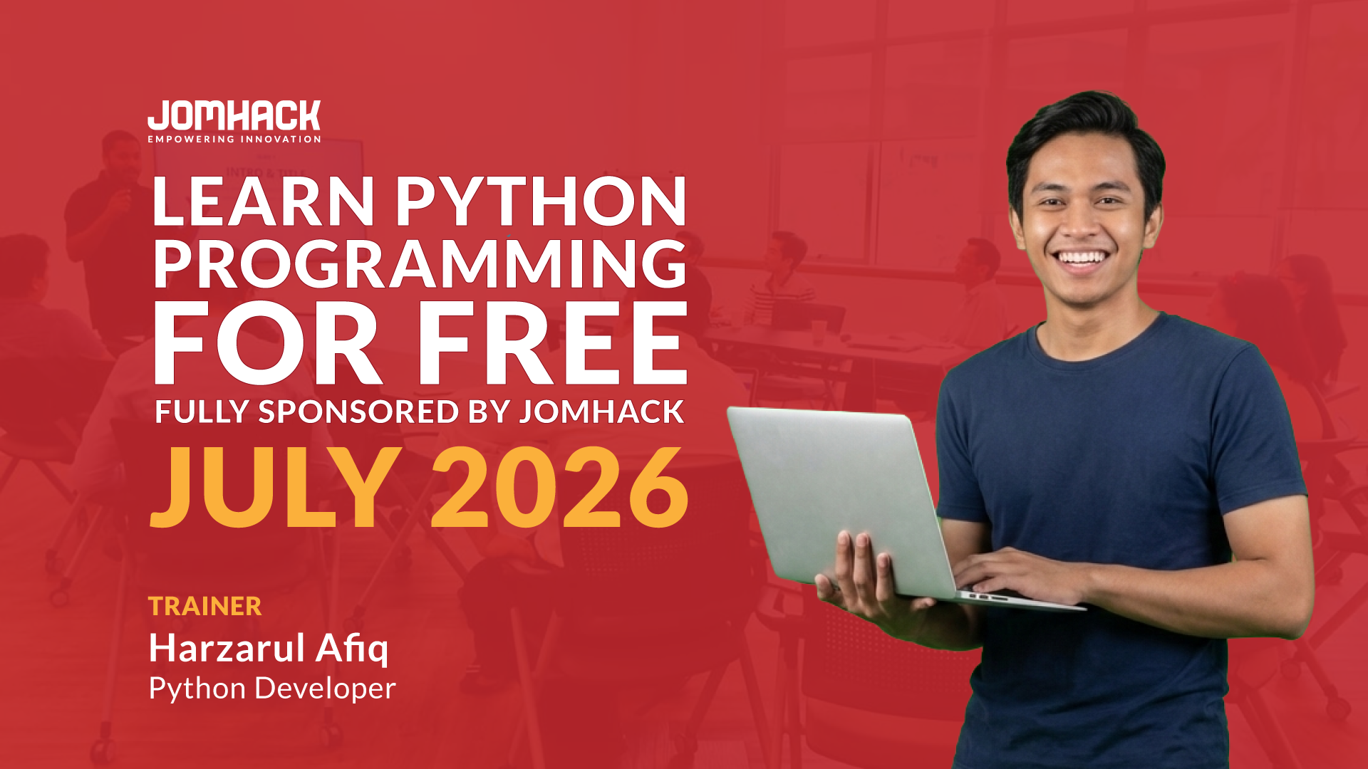 JomHack Python Bootcamp - July 2026