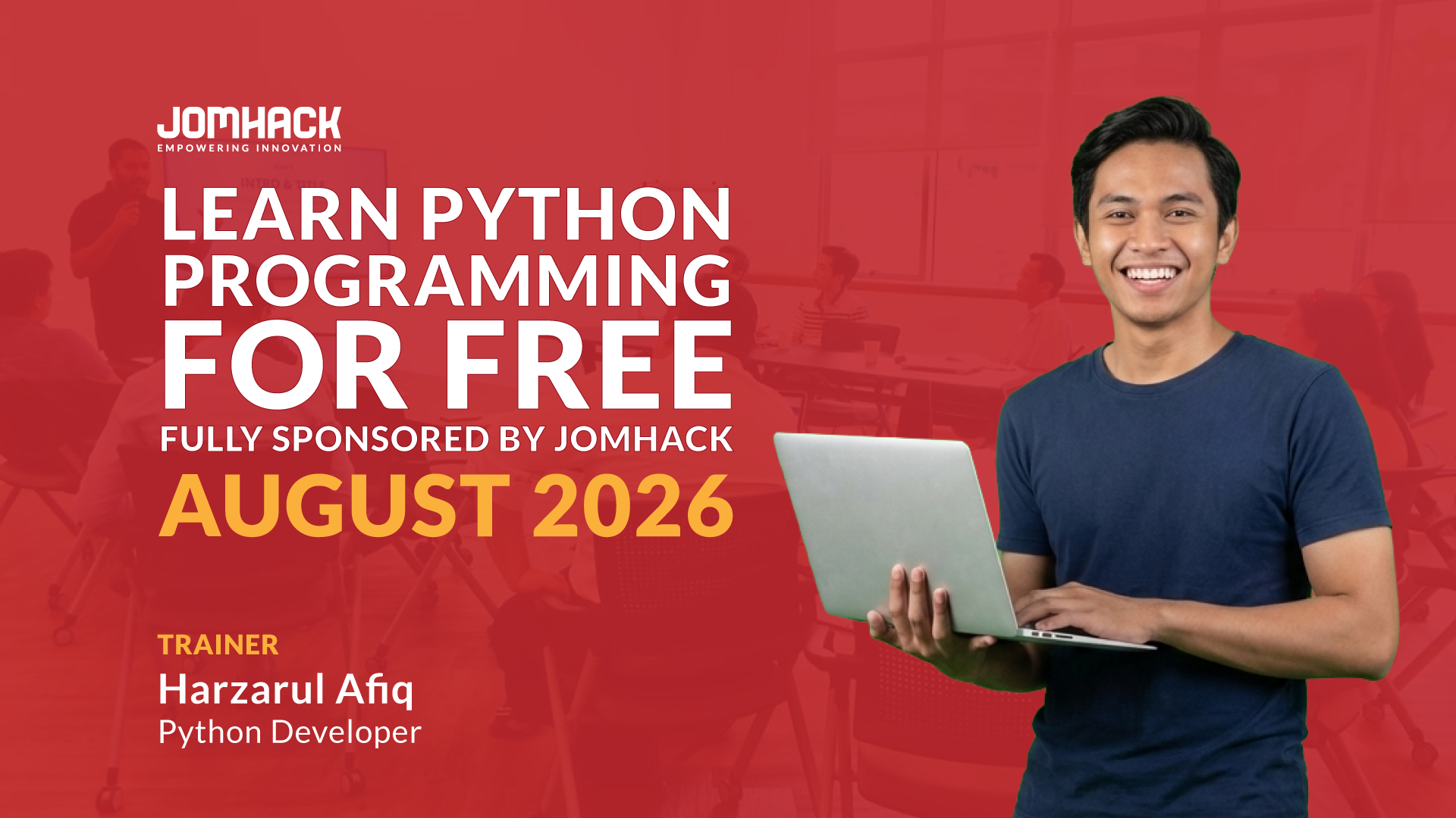 JomHack Python Bootcamp - August 2026
