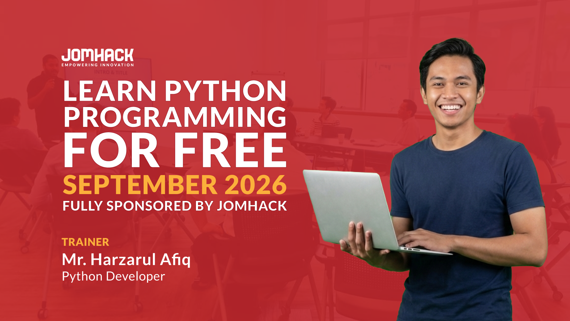 JomHack Python Bootcamp - Sept 2026